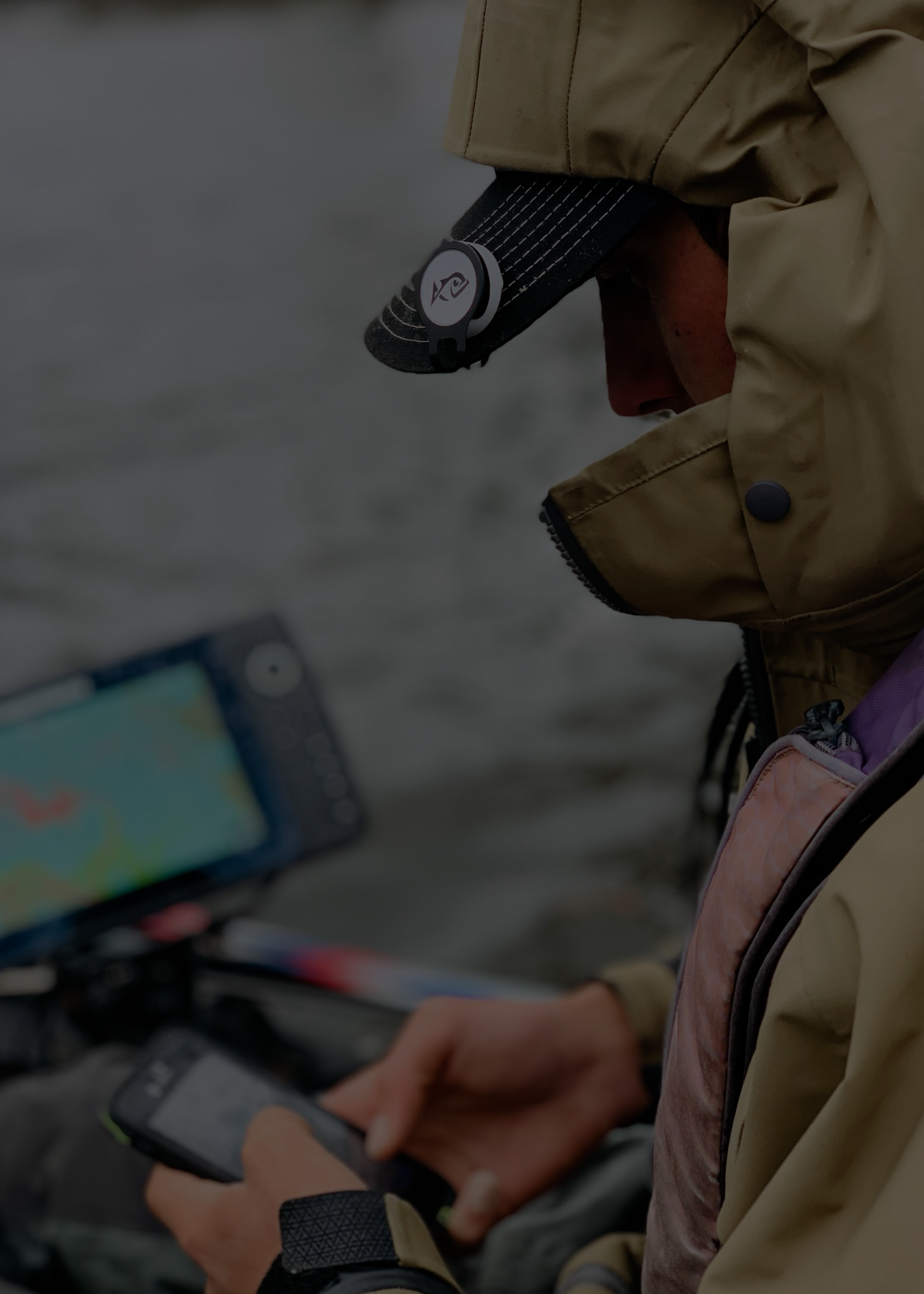 ANGLR Bullseye in use on the water